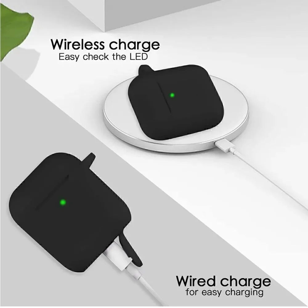 AirPod 1st and 2nd gen case with keychain